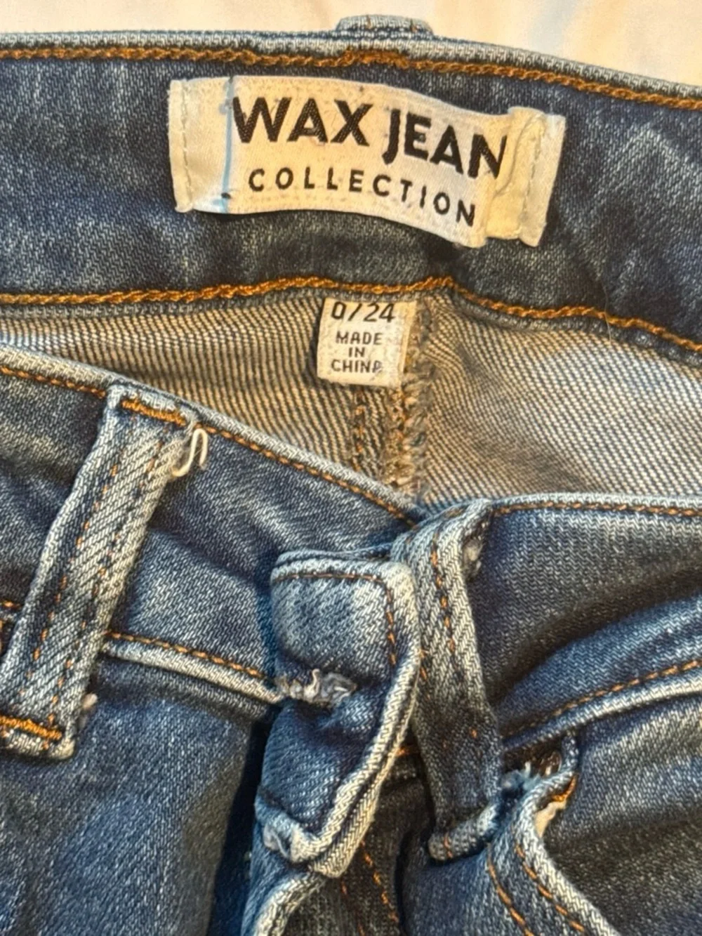 Wax Jean slim straight